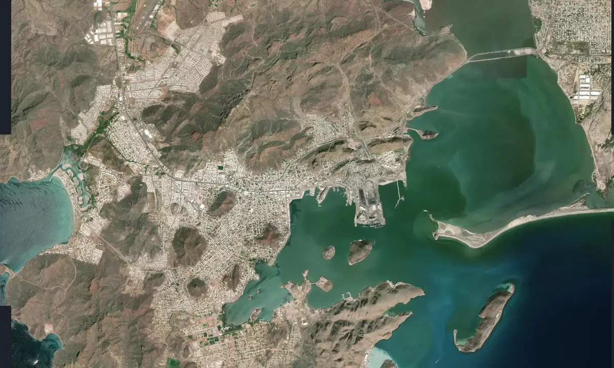 Flyfoto av Marina Fonatur Guaymas