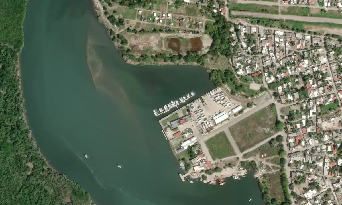 Satelite image of Marina Fonatur - San Blas