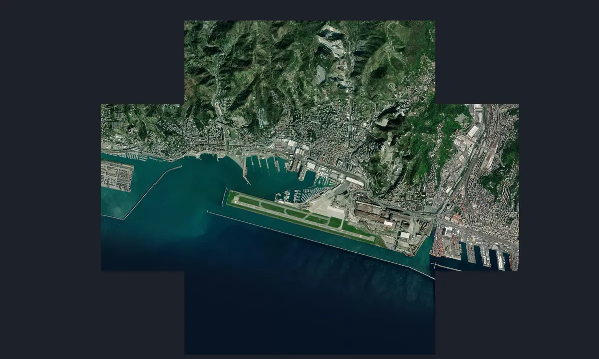 Flyfoto av Marina Genova Aeroporto
