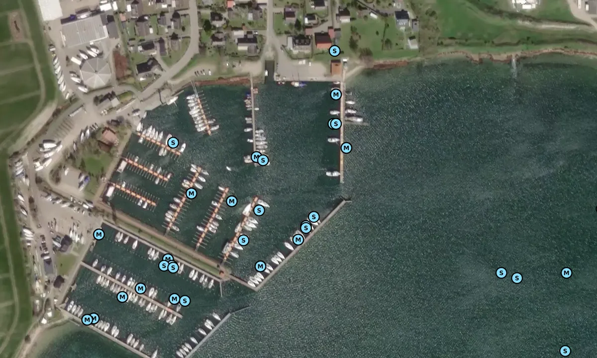 Satelite image of Marina Großenbrode