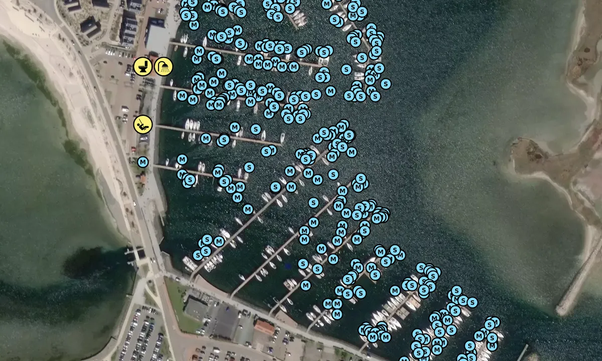 Satelite image of Marina Heiligenhafen