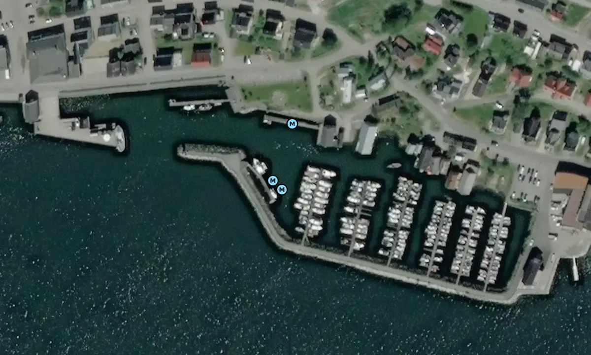 Satelite image of Marina Hemnesberget