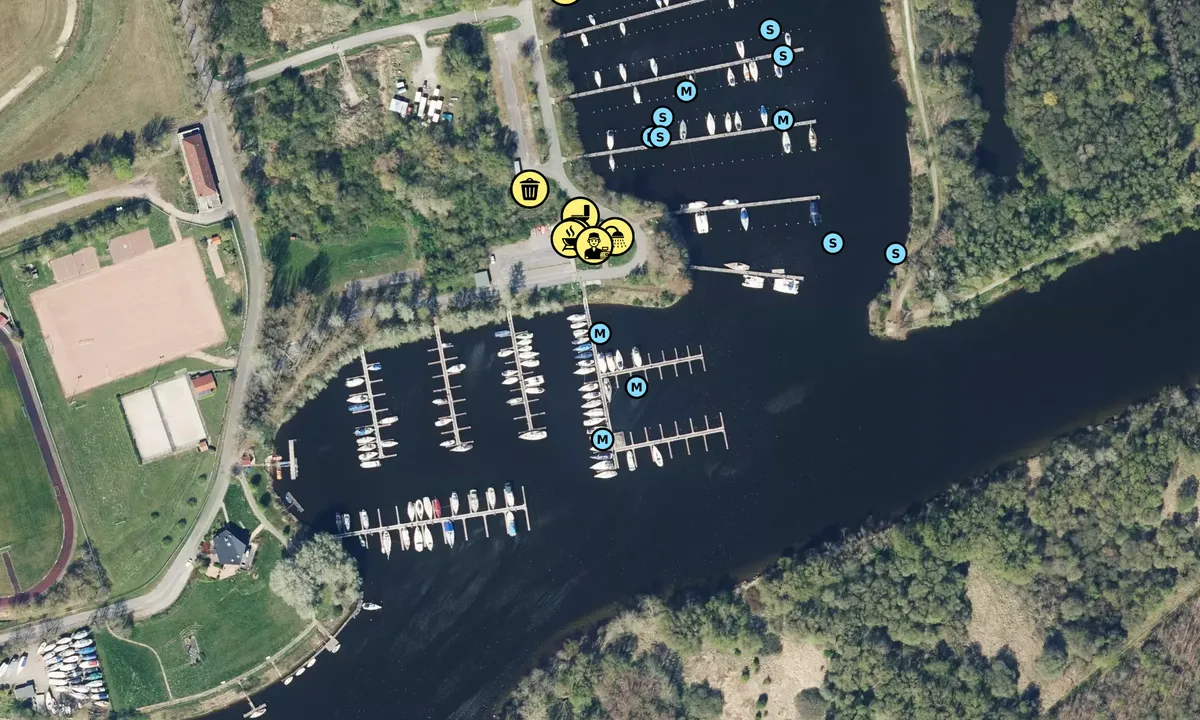 Satelite image of Marina Hooksiel