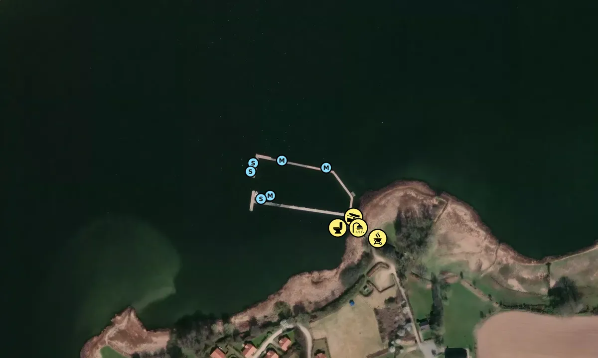 Satelite image of Marina Hülsen