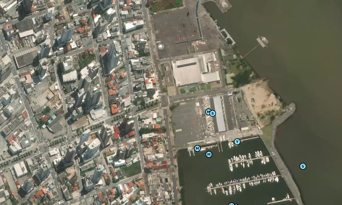 Satelite image of Marina Itajai 1