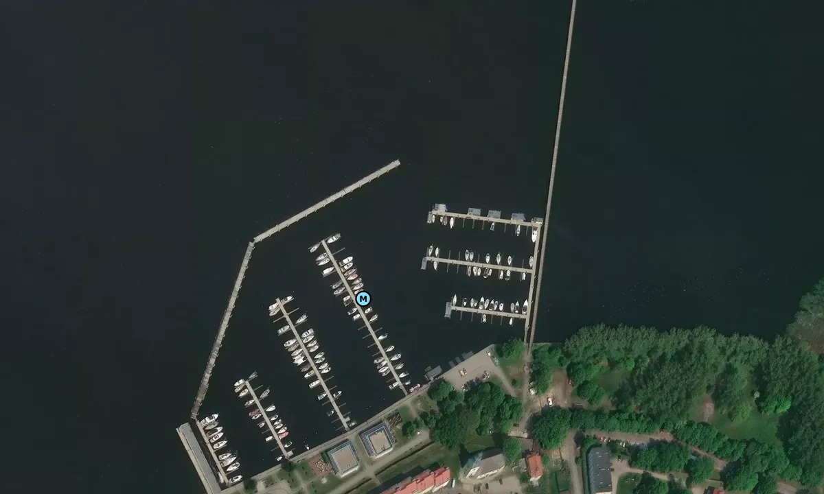 Satelite image of Marina Kamien Pomorski