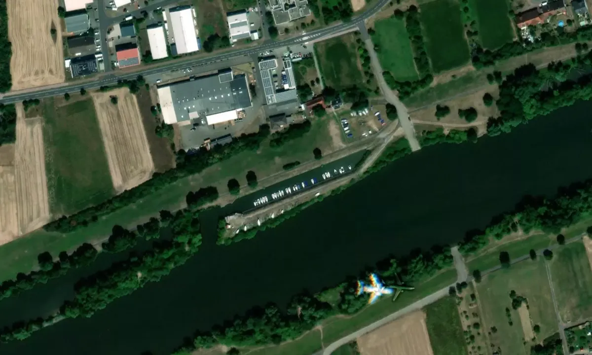 Satelite image of Marina Karlstein