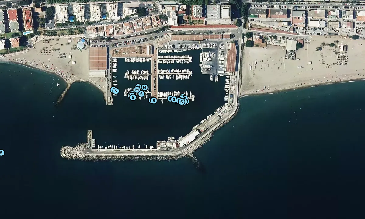 Satelite image of Marina la Bajadilla