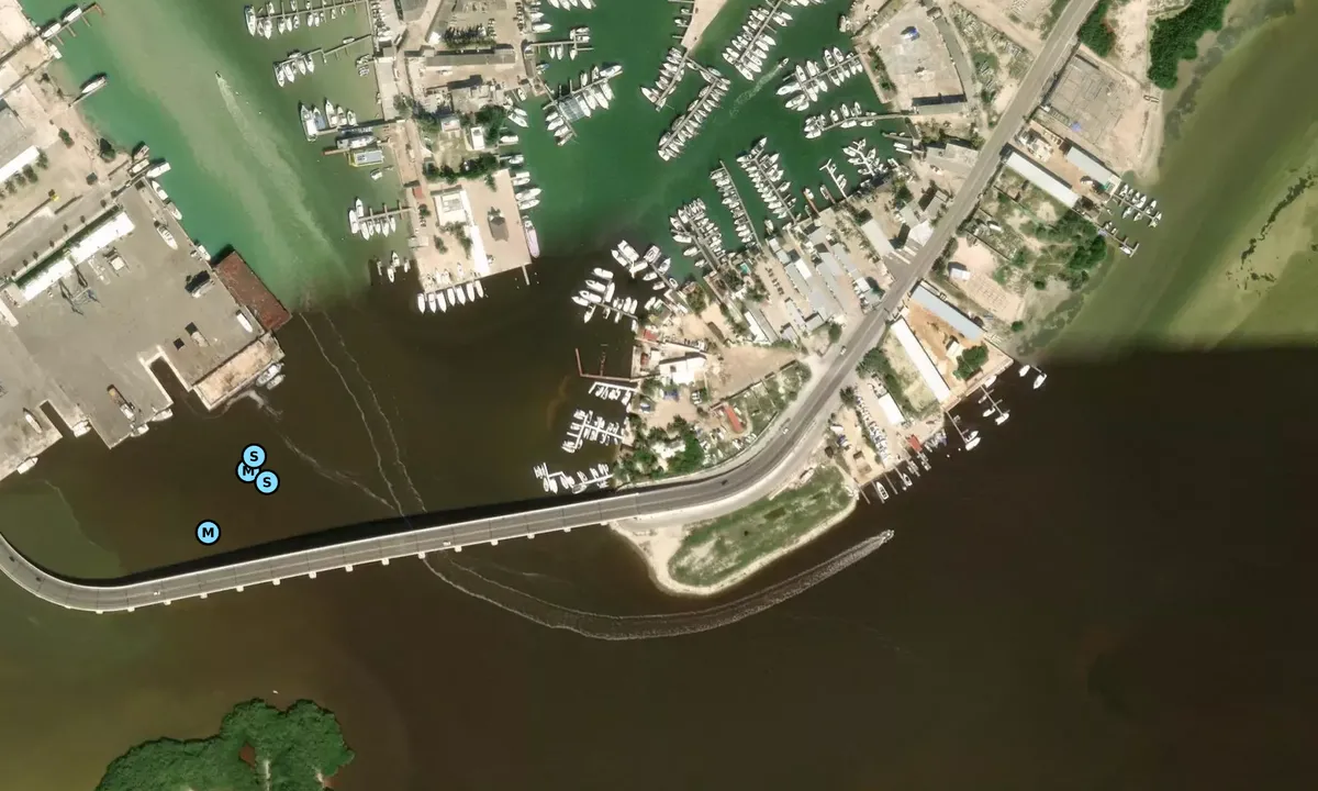 Satelite image of Marina Laguna Mar