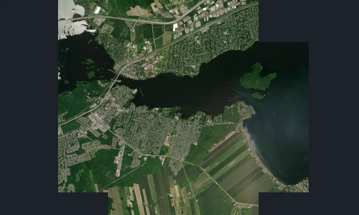 Flyfoto av Marina lle Perrot