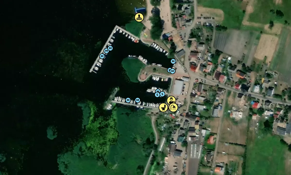 Satelite image of Marina Lubczyna