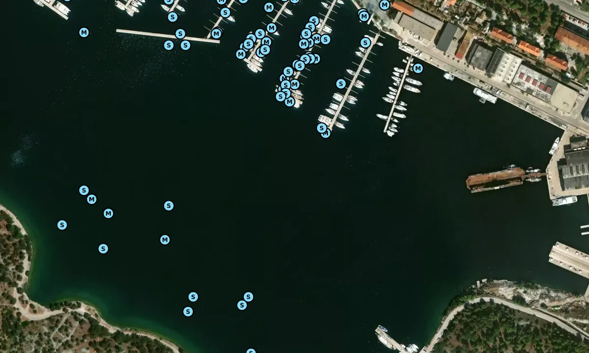 Satelite image of Marina Mandalina