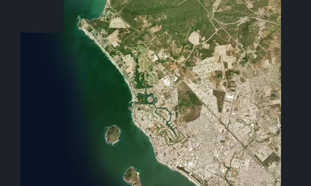 Flyfoto av Marina Mazatlan - Mazatlán