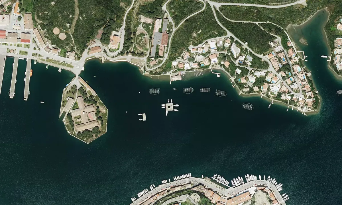 Flyfoto av Marina Menorca (Islas Flotantes)