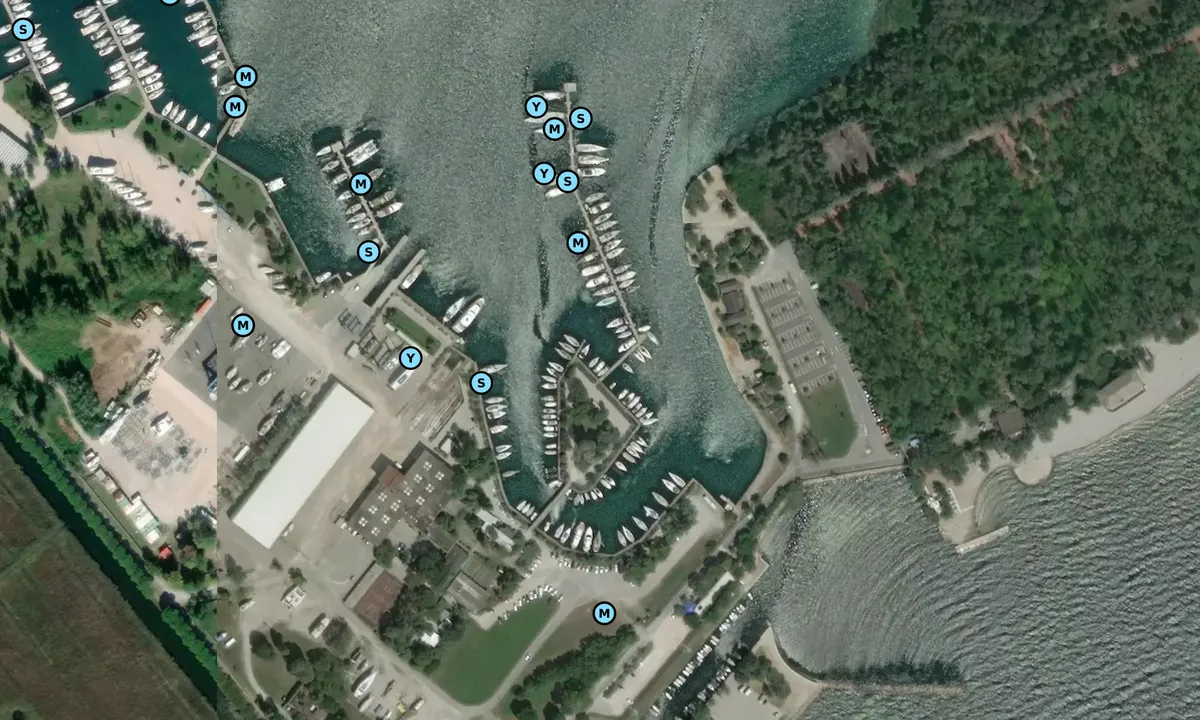 Satelite image of Marina Monfalcone