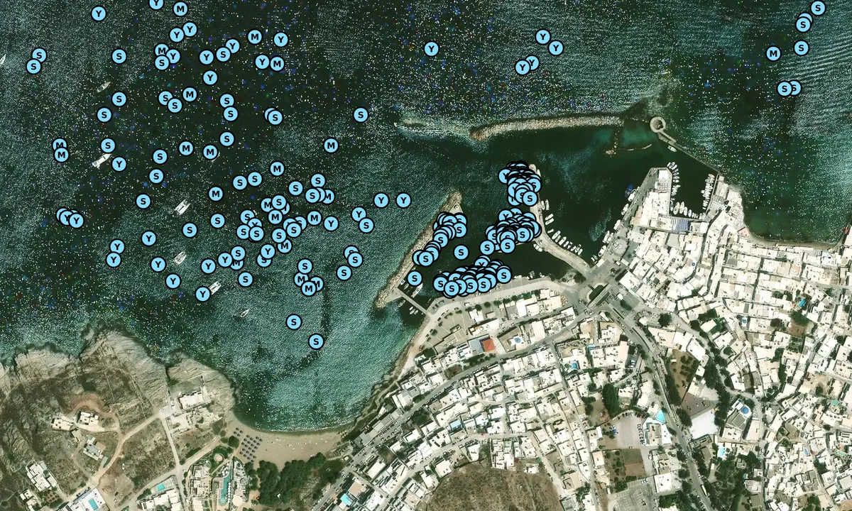 Satelite image of Marina Naousa