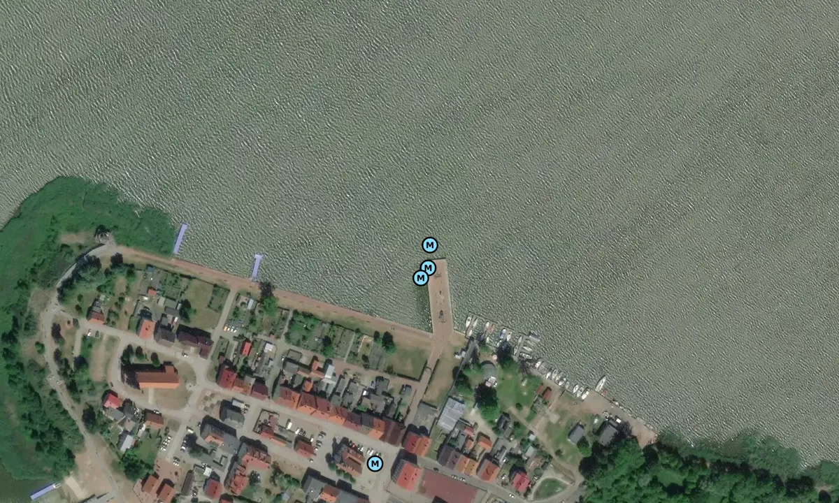 Satelite image of Marina Nowe Warpno
