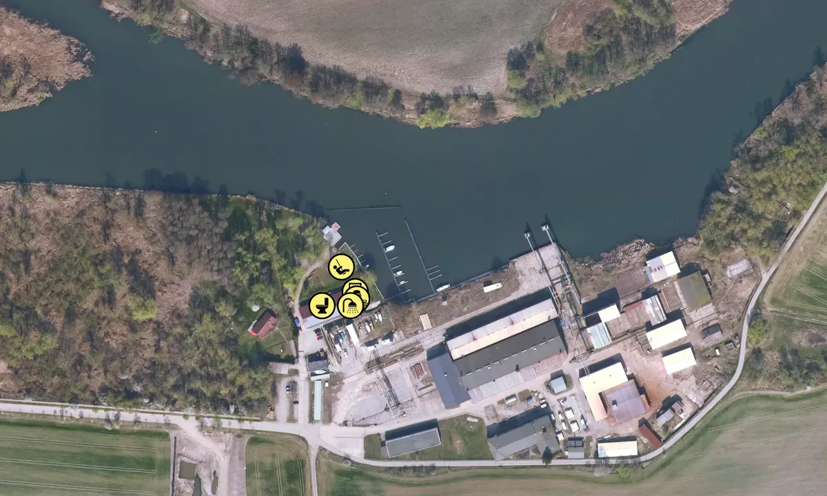 Satelite image of Marina Oderberg