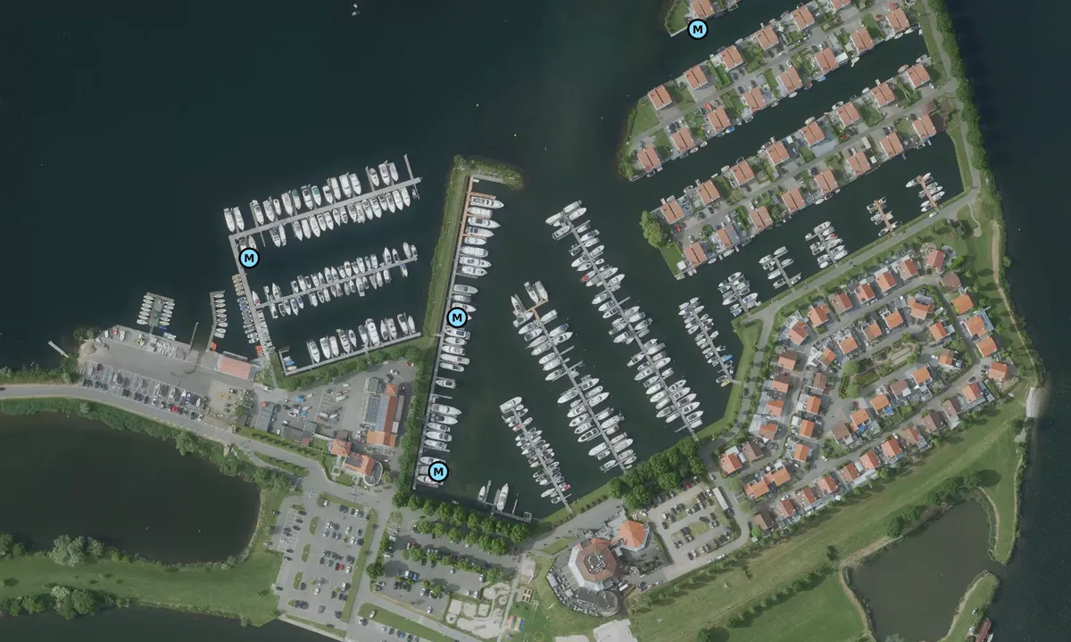 Satelite image of Marina Oolderhuuske