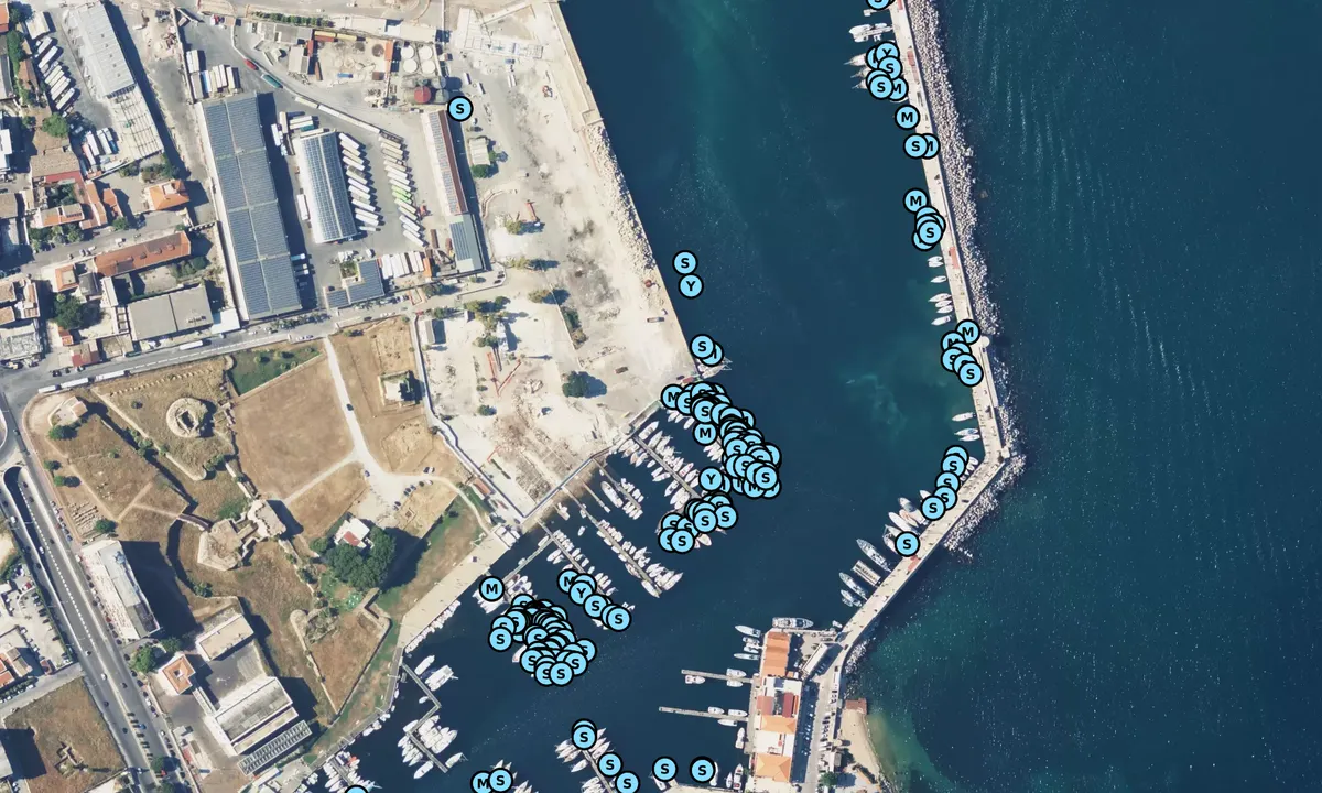 Satelite image of Marina  Palermo Galizzi 