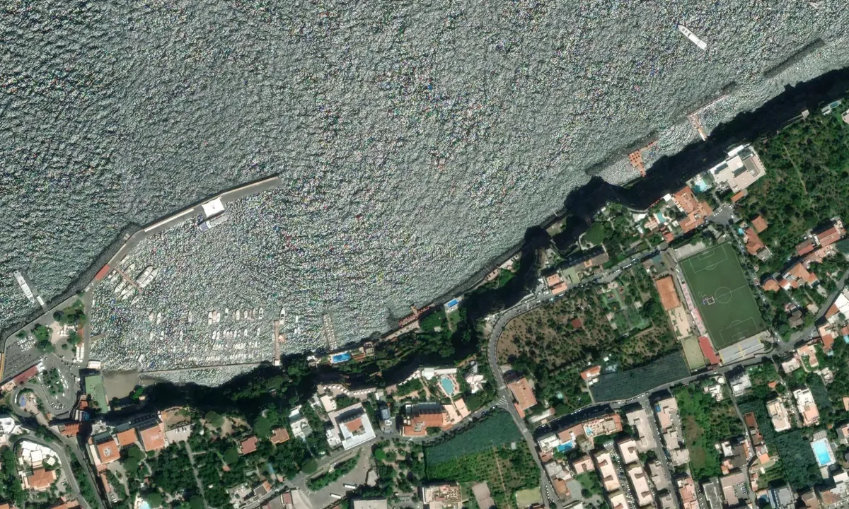 Flyfoto av Marina Piccola - Sorrento