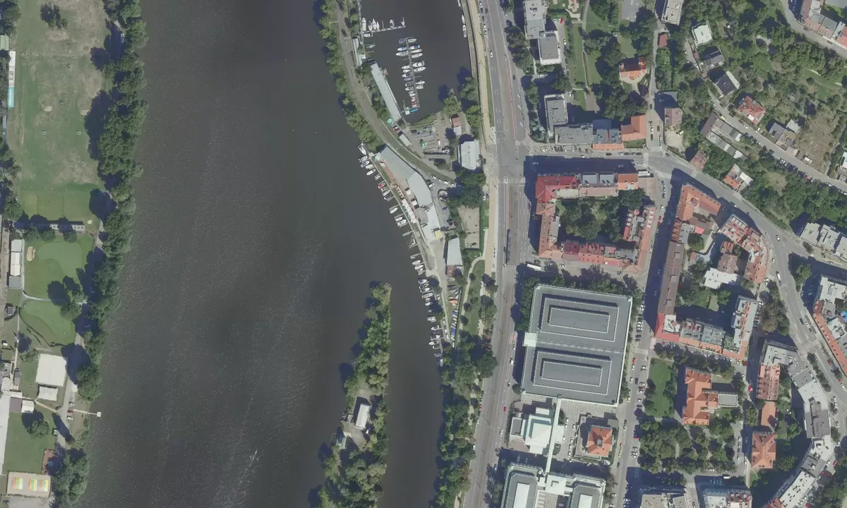Satelite image of Marina Podolí