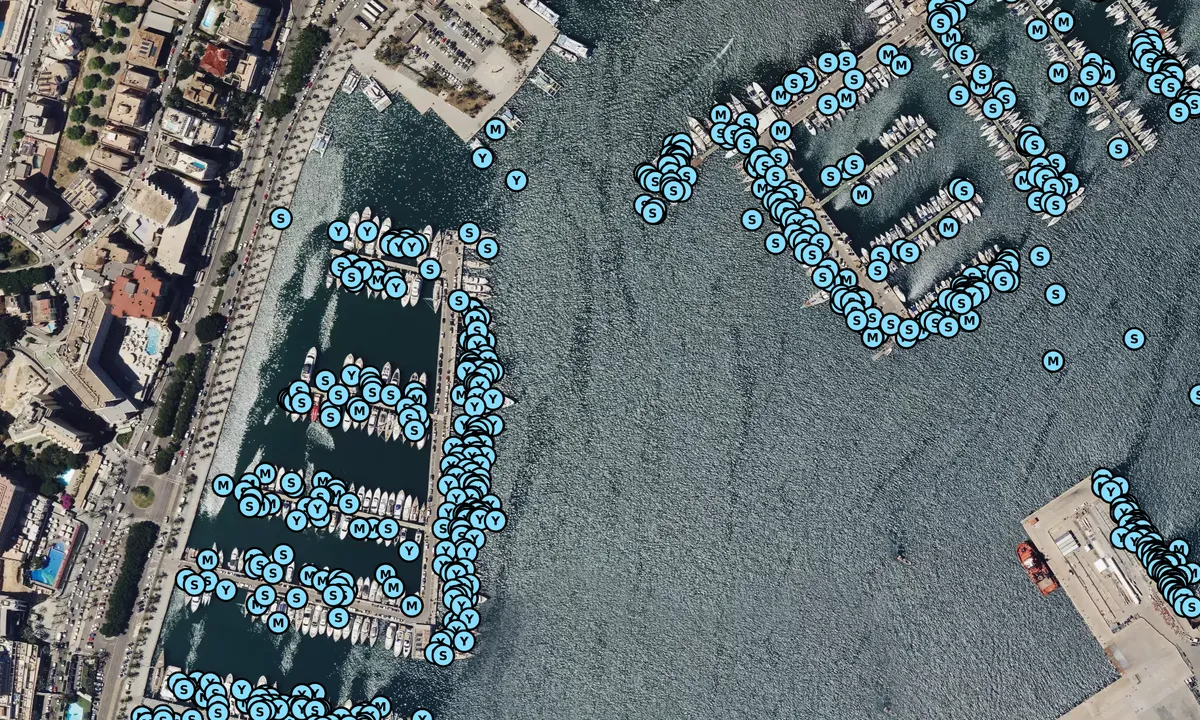 Satelite image of Marina Port de Mallorca - Palma