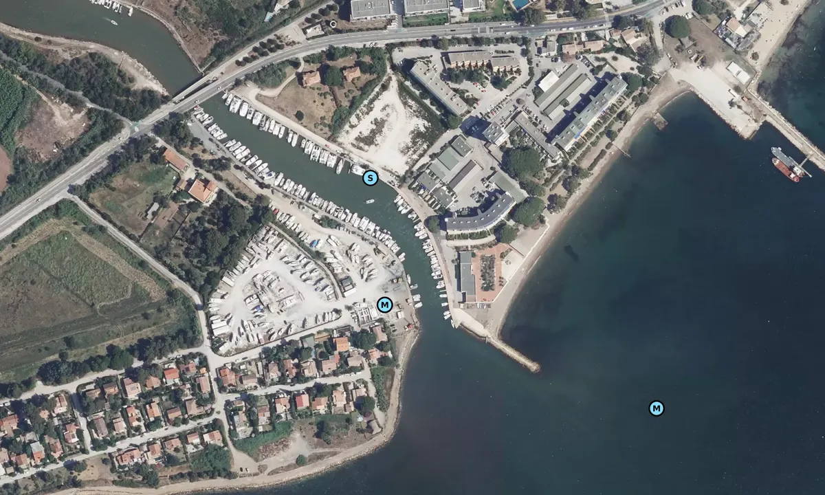 Satelite image of Marina Portland