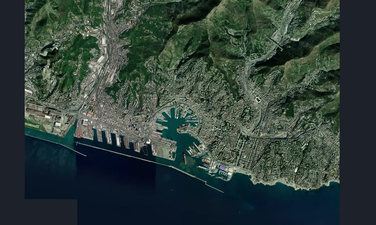 Flyfoto av Marina Porto Antico - Genova