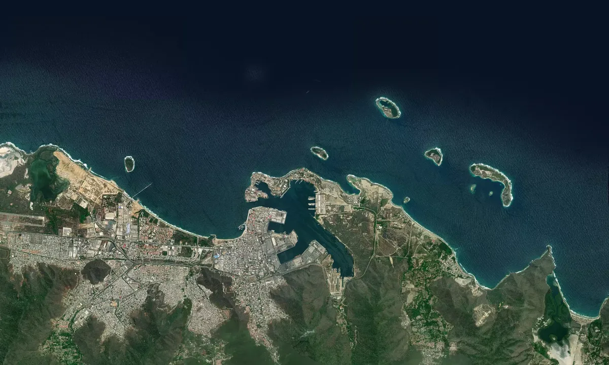 Flyfoto av Marina Puerto Cabello