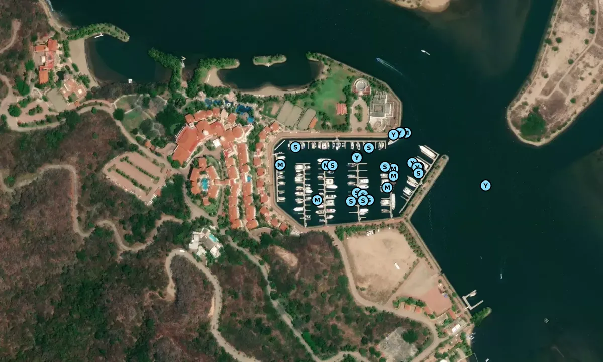 Satelite image of Marina Puerto de la Navidad - Cihuatlán