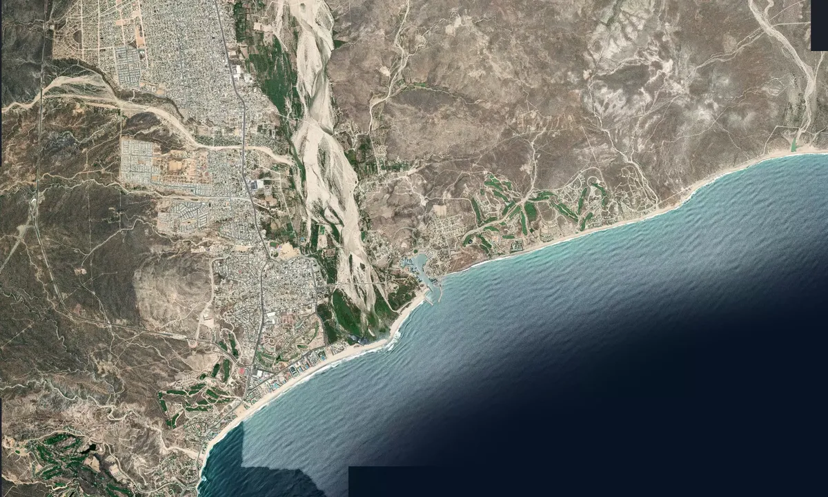 Flyfoto av Marina Puerto Los Cabos