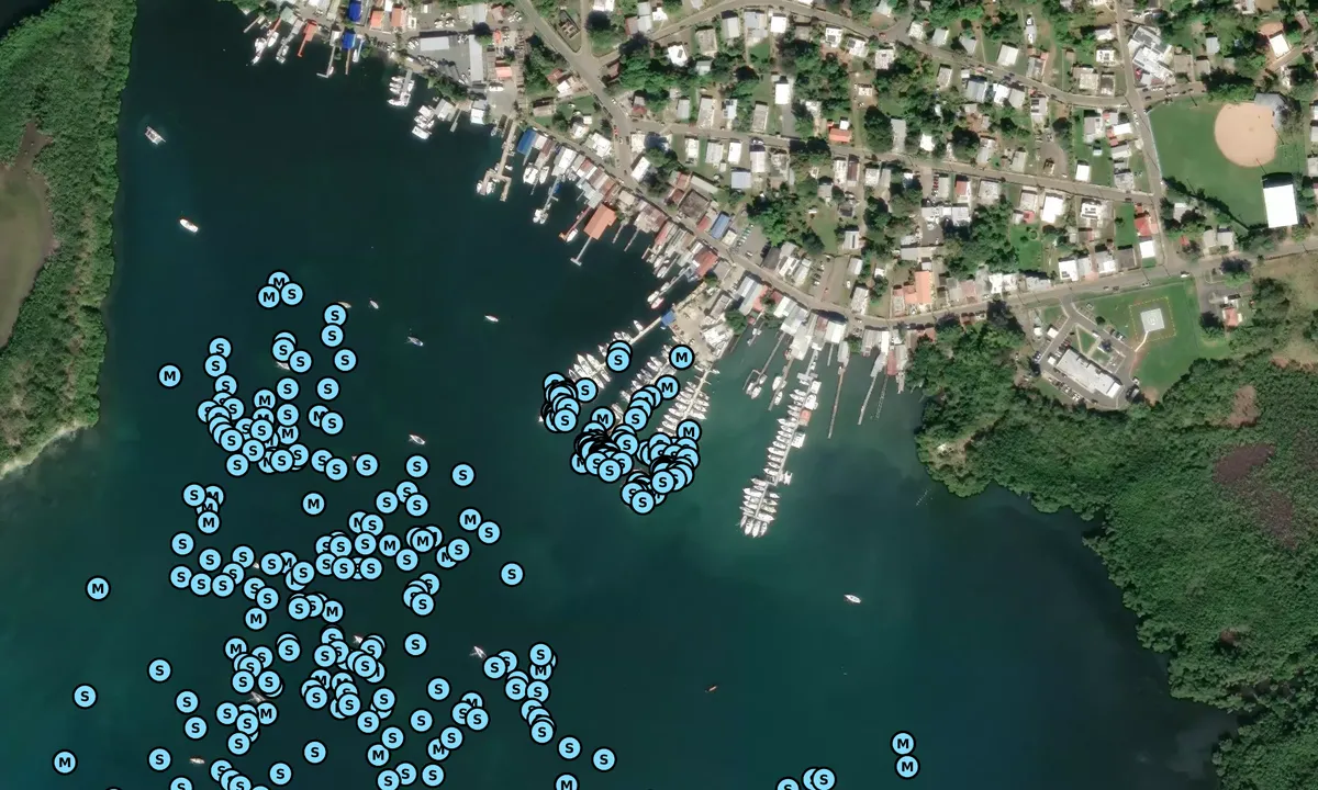 Satelite image of Marina Puerto Real