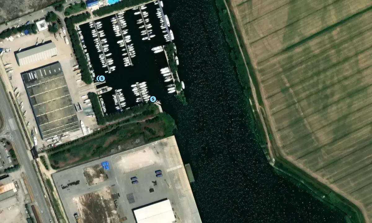 Satelite image of Marina S. Giorgio