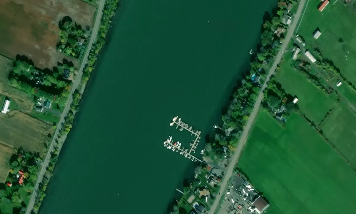 Satelite image of Marina Saint-Charles