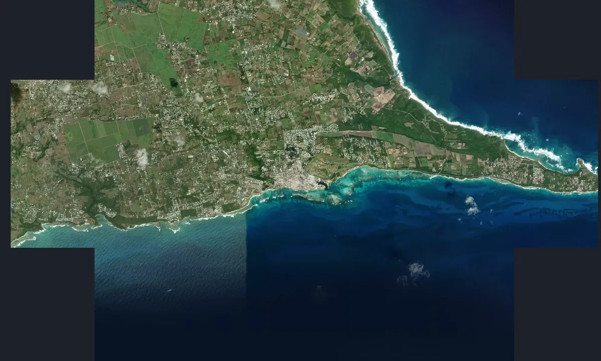 Flyfoto av Marina Saint-Francois