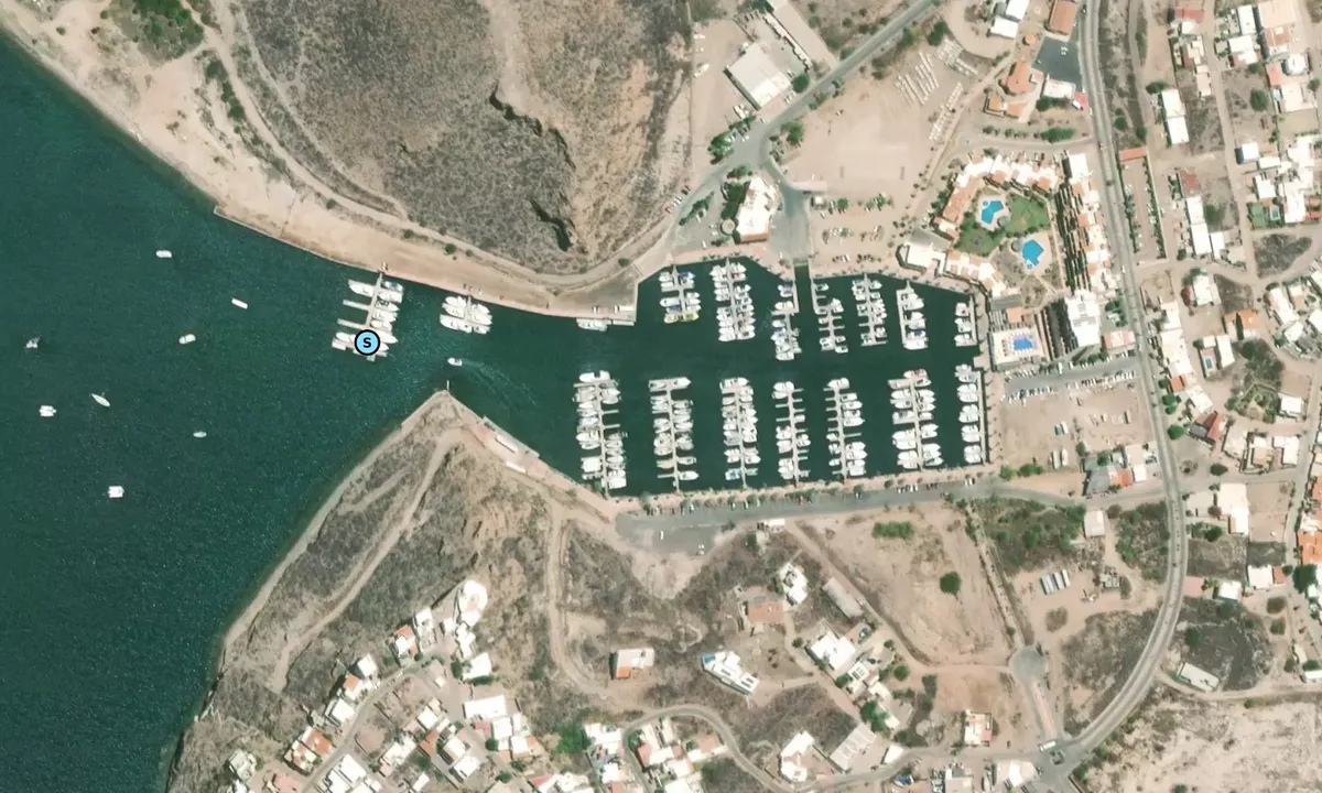 Satelite image of Marina San Carlos