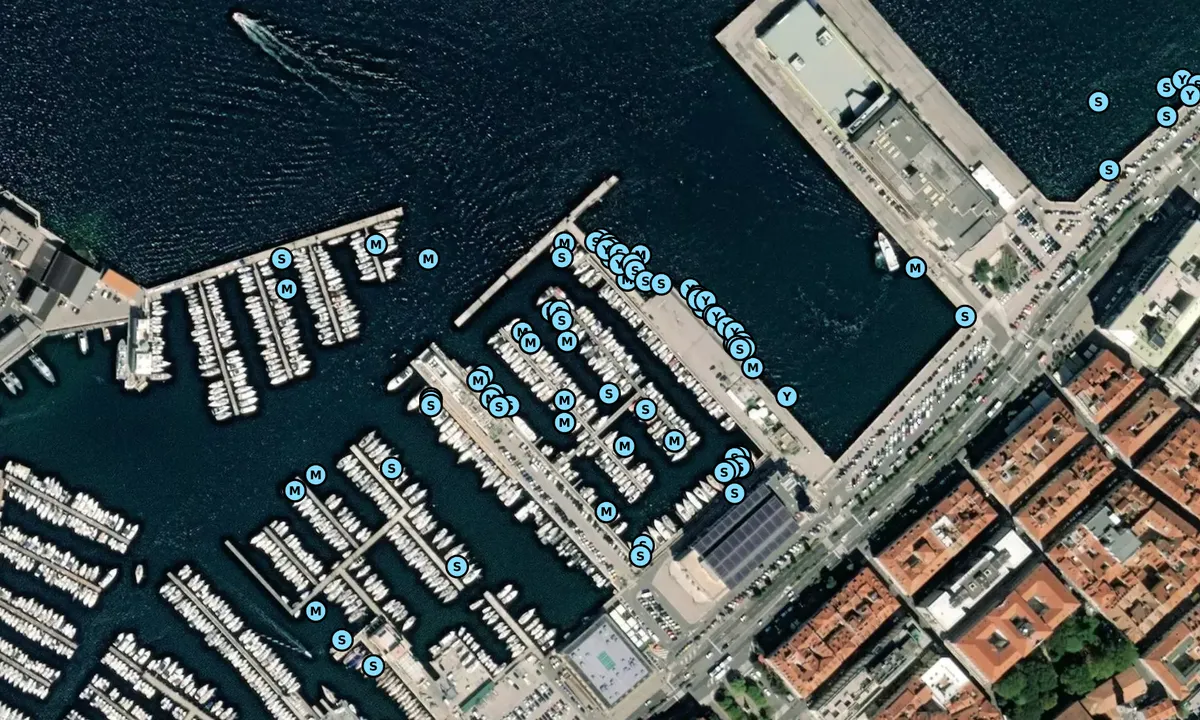 Satelite image of Marina San Giusto