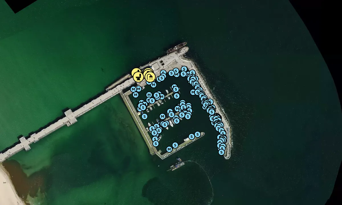 Satelite image of Marina Sopot