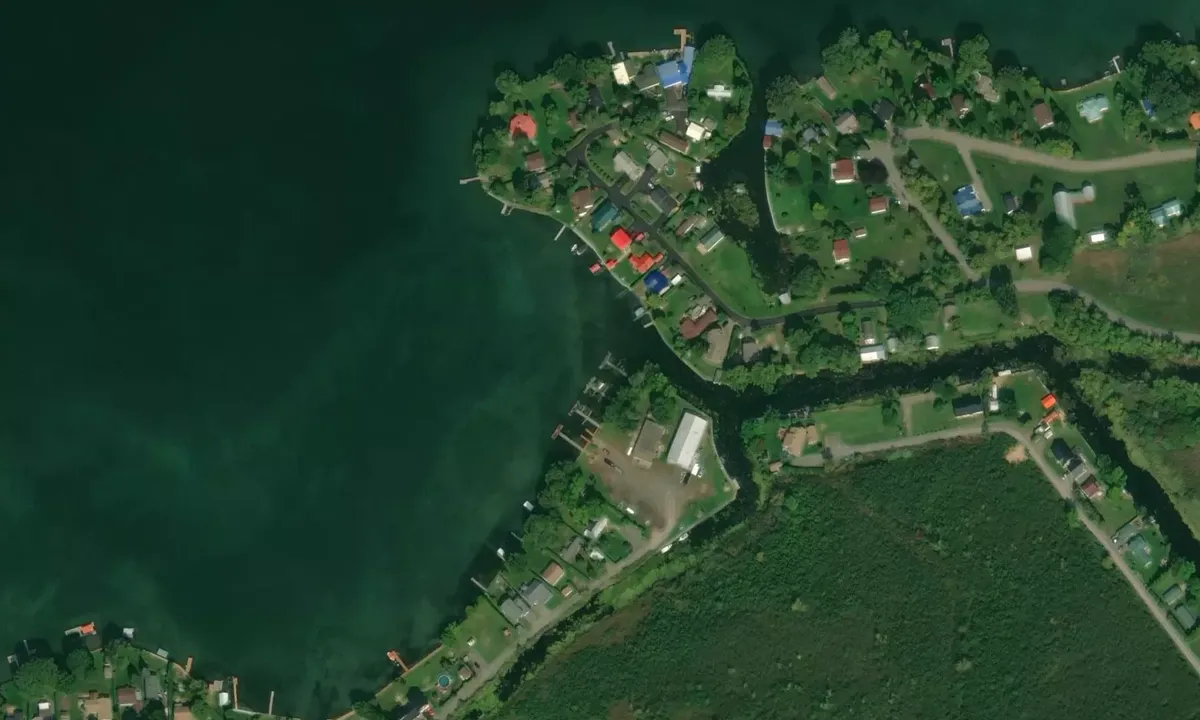 Satelite image of Marina St-Anicet Inc