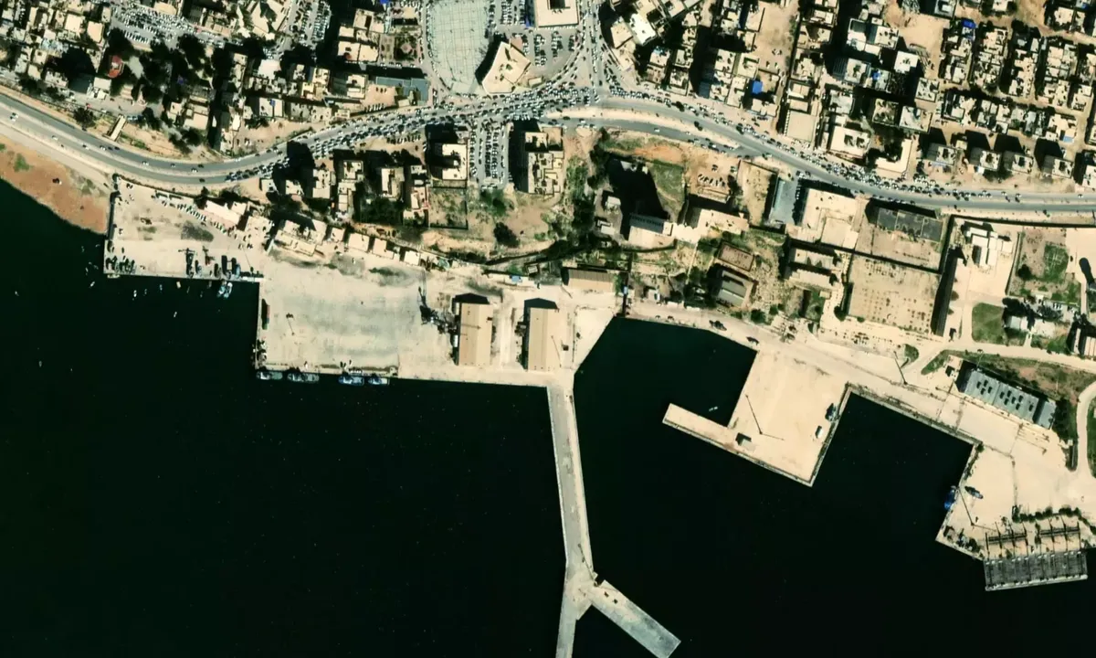 Flyfoto av Marina - Tobruk, Libya