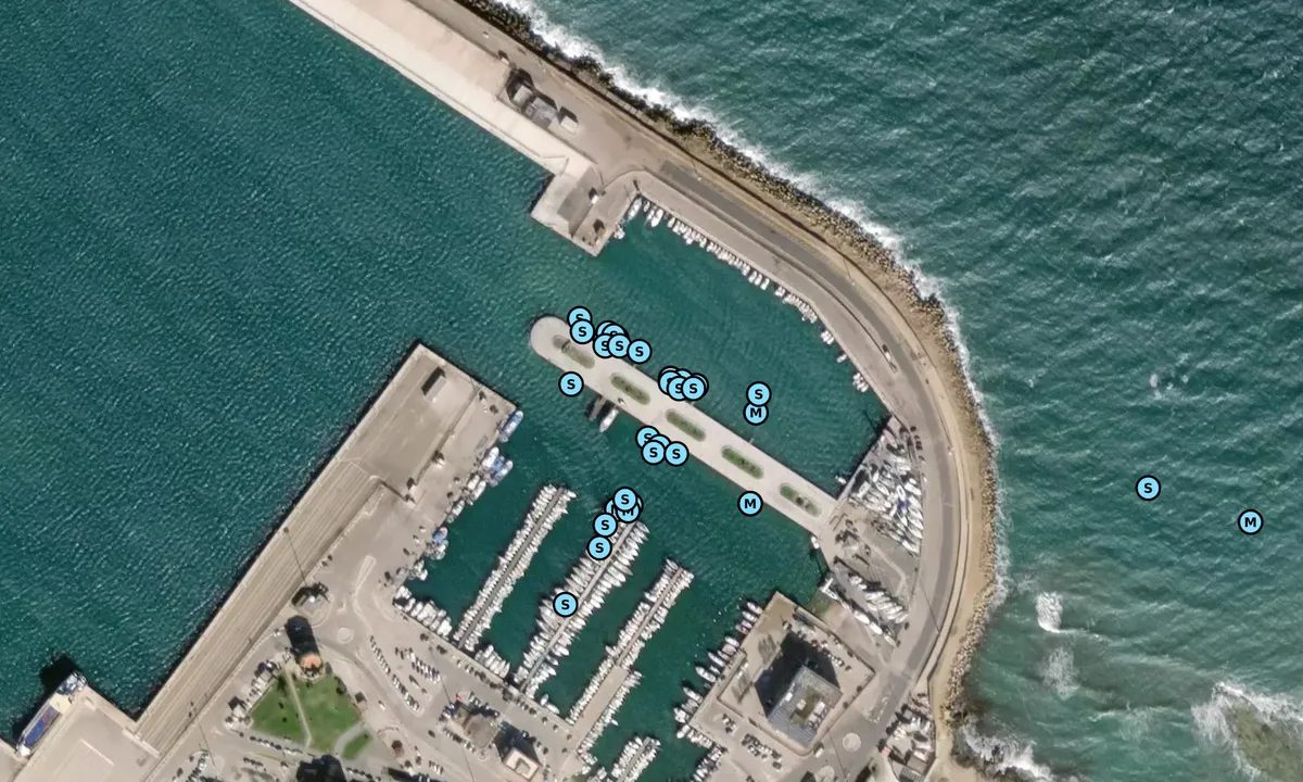 Satelite image of Marina Turritana
