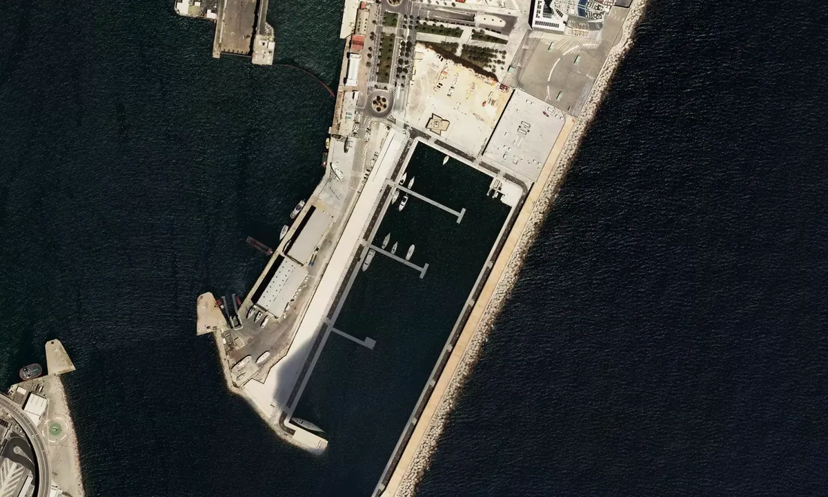 Flyfoto av Marina Vela Barcelona