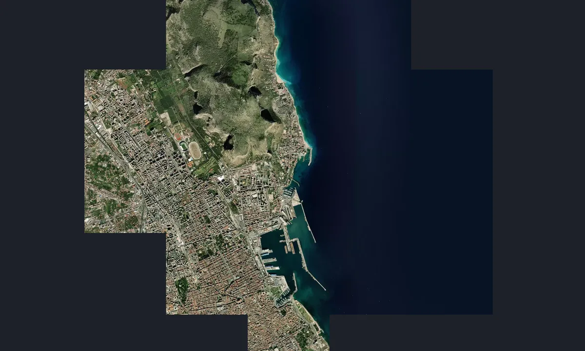 Flyfoto av Marina Villa Igiea - Palermo