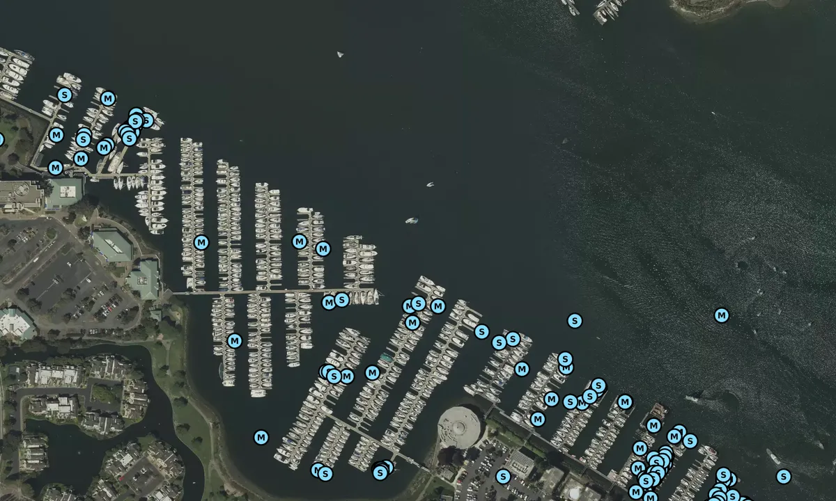 Satelite image of Marina Village Yacht Harbor