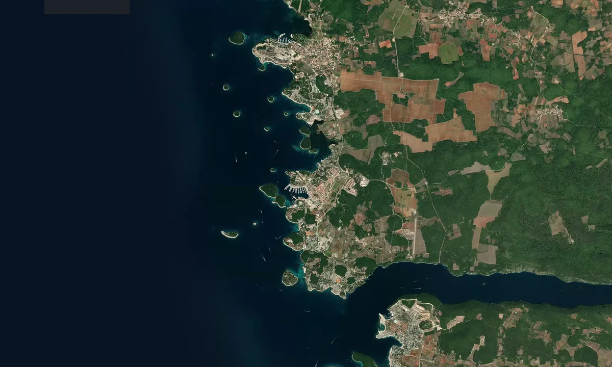 Flyfoto av Marina Vrsar - Istria