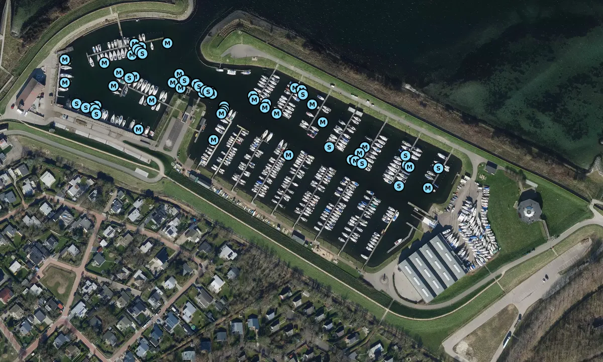 Satelite image of Marina W.V. Scharendyke
