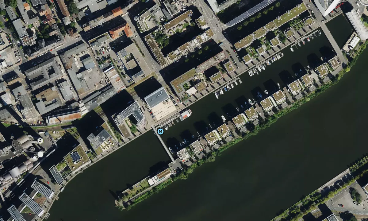 Satelite image of Marina Westhafen 1