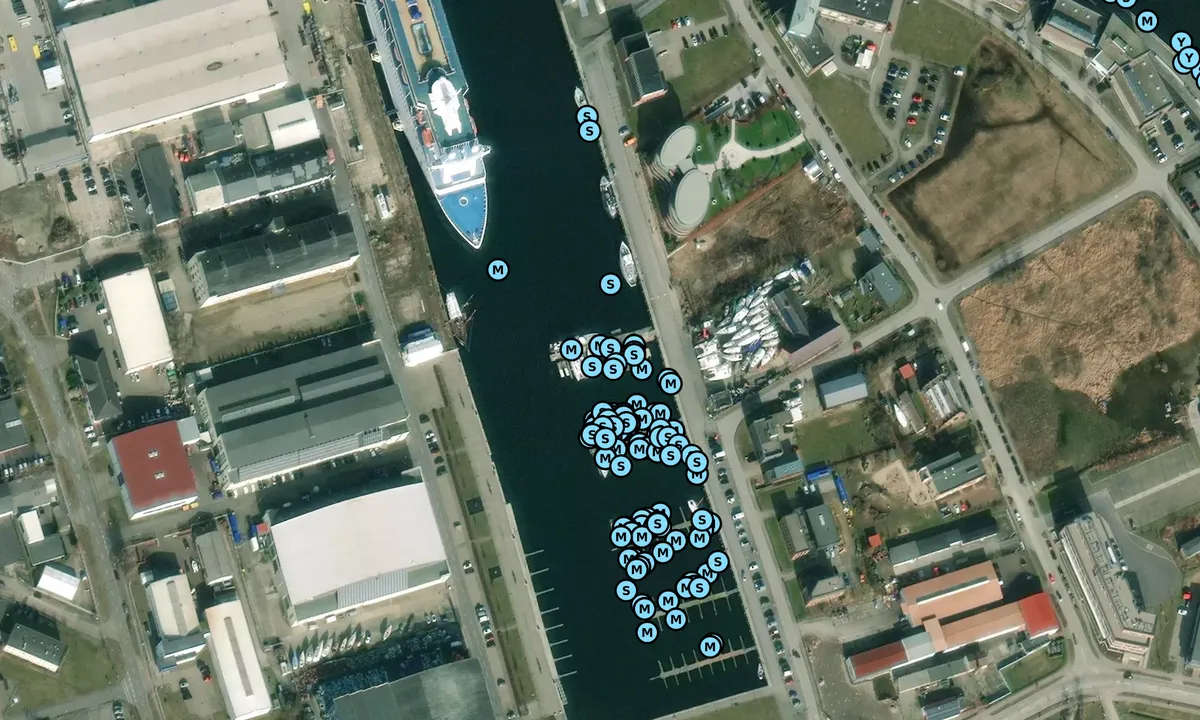 Satelite image of Marina Westhafen