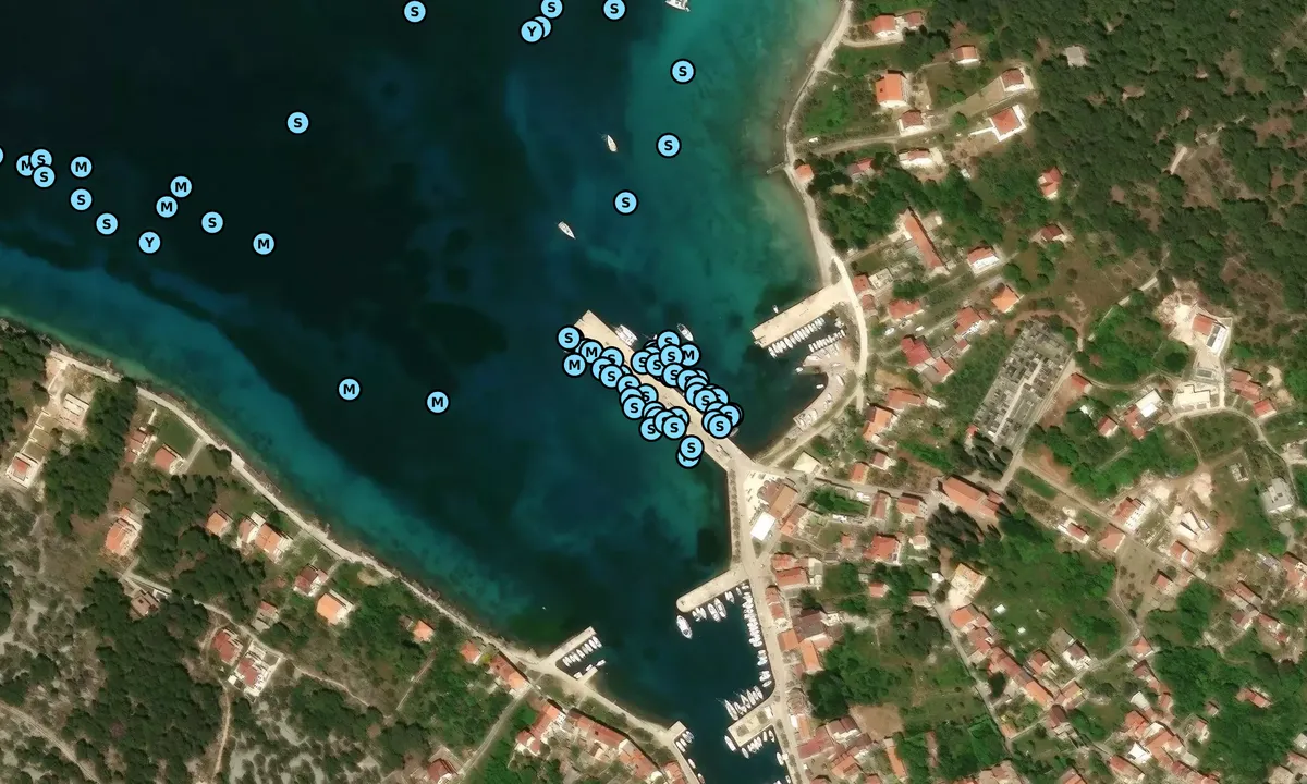 Satelite image of Marina Zlarin